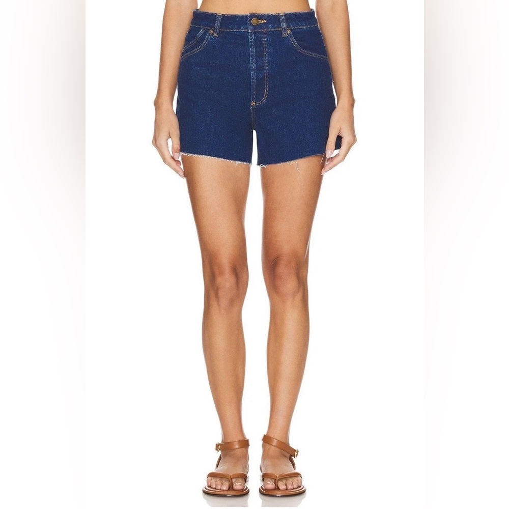 Rolla's Original Short in Dark Stone Dark Vintage Indigo Size 25 NWT